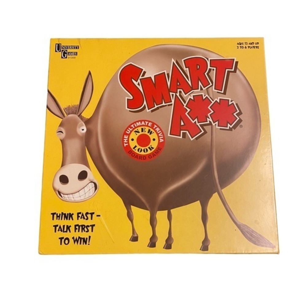 Smart A** board game 12 and up family game night new unopened box